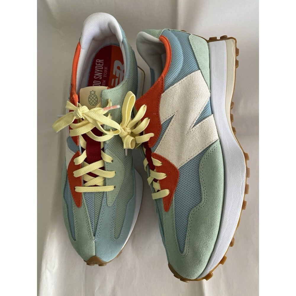 Todd Snyder New Balance 327 Sneakers Men’s Sz 14 Farmers Market Pineapple EU 49